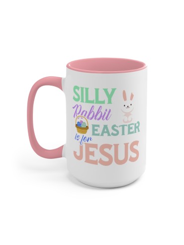 "Easter Is For Jesus" #1 - Two-Tone Coffee Mug 15oz